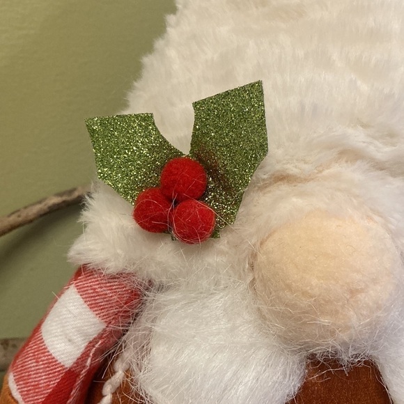 NEW!  PLUSH GINGERBREAD GIRL CHRISTMAS GNOME - Picture 3 of 10